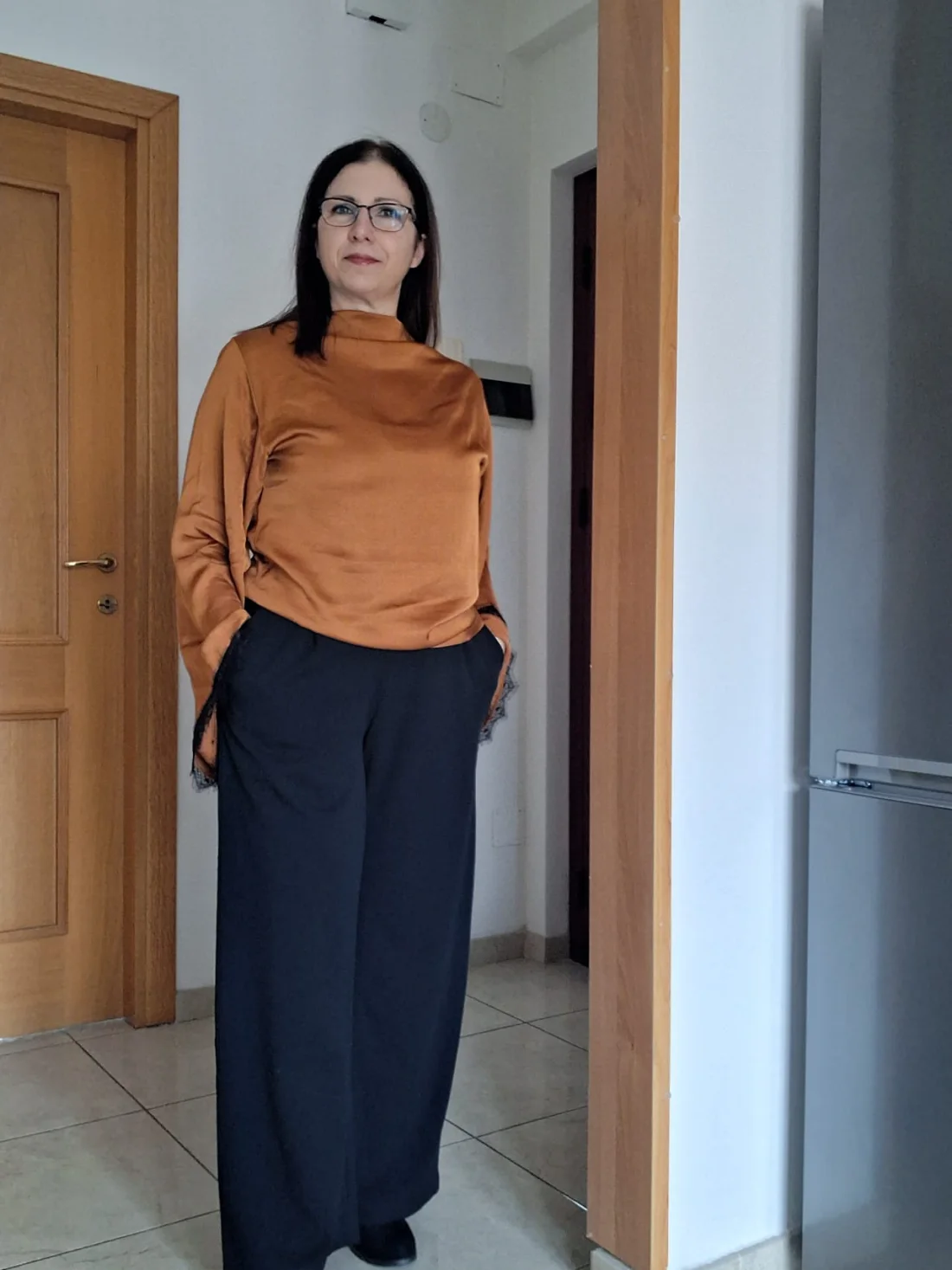 Paola Giammarino, nella fotografia originale